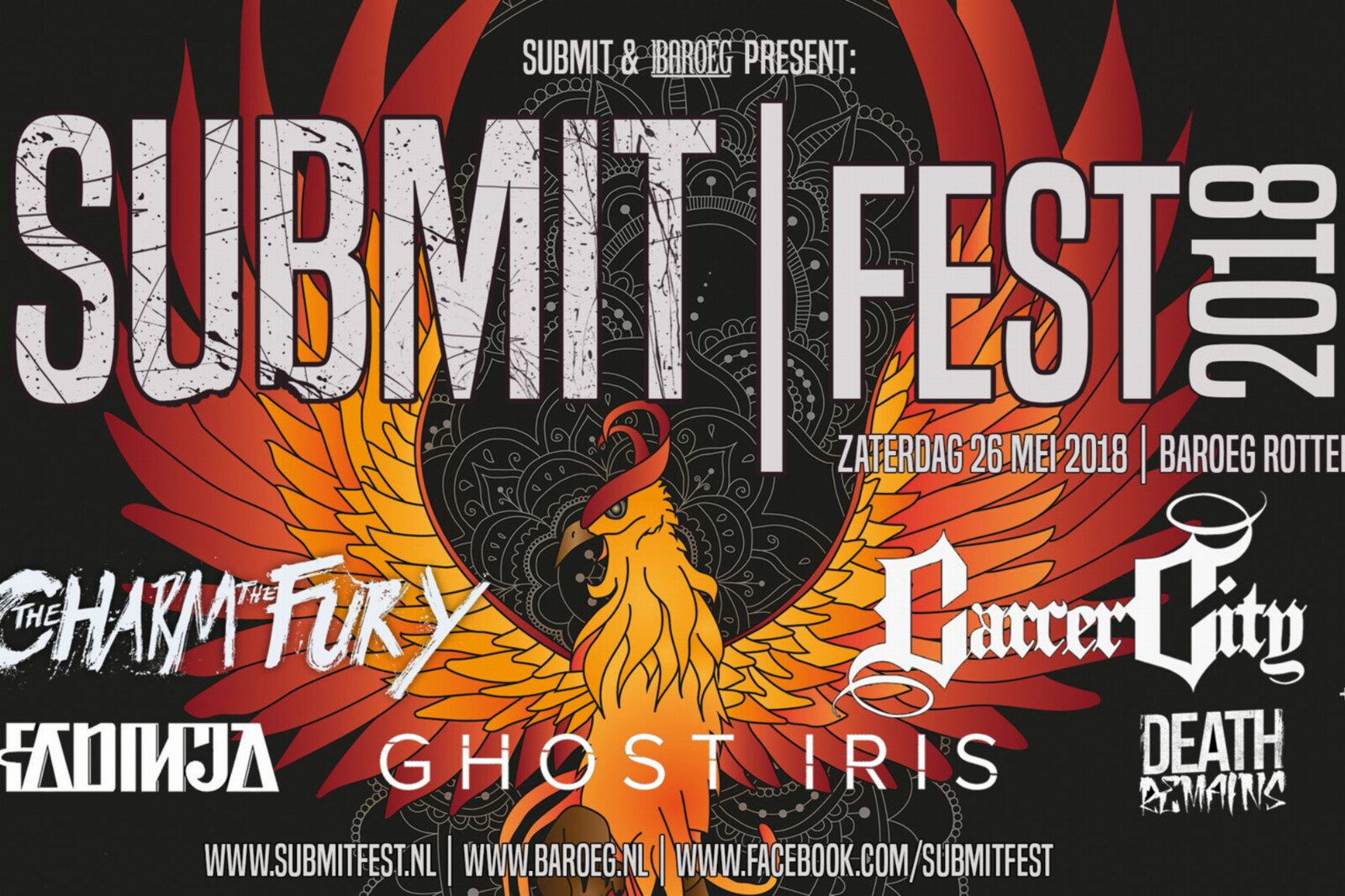 Carcer City (UK) en Death Remains (UK) naar Submit Fest 2018