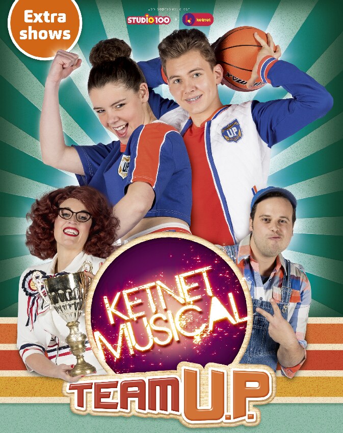 Opnieuw extra shows voor nieuwe  Ketnet Musical – Team U.P.!