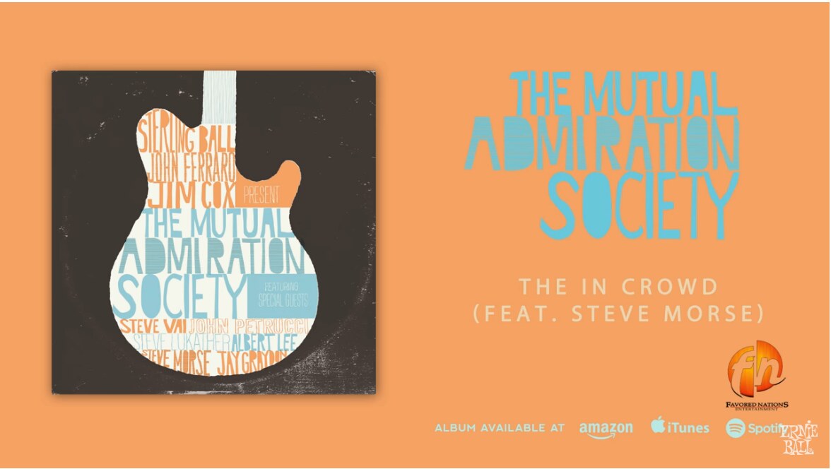 Steve Morse Features On New The Mutual Appreciation Society Song
