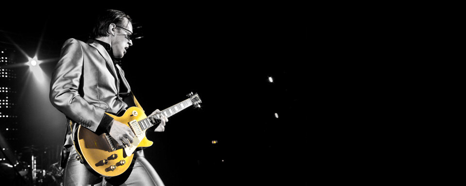Virtuoze blues-rock gitarist Joe Bonamassa komt voor een exclusief concert naar Kursaal Oostende