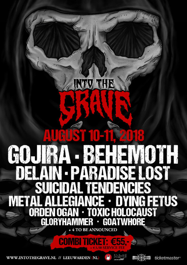 Gojira, Behemoth en meer naar Into The Grave 2018