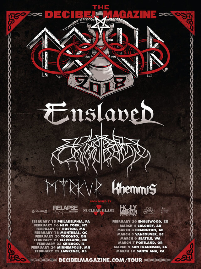 Khemmis announce new tour and festival dates for 2018