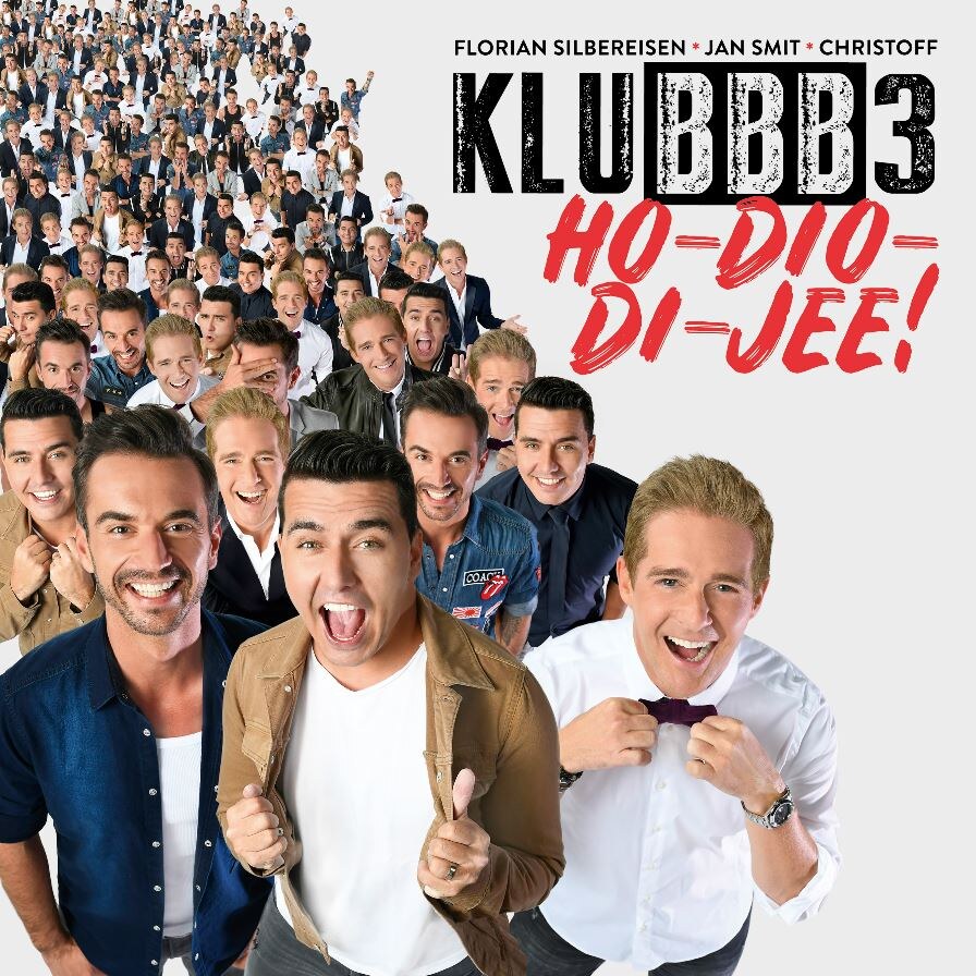 KLUBBB3 met nieuwe CD binnen op 1 in Duitse album charts, op 2 in Vlaanderen!
