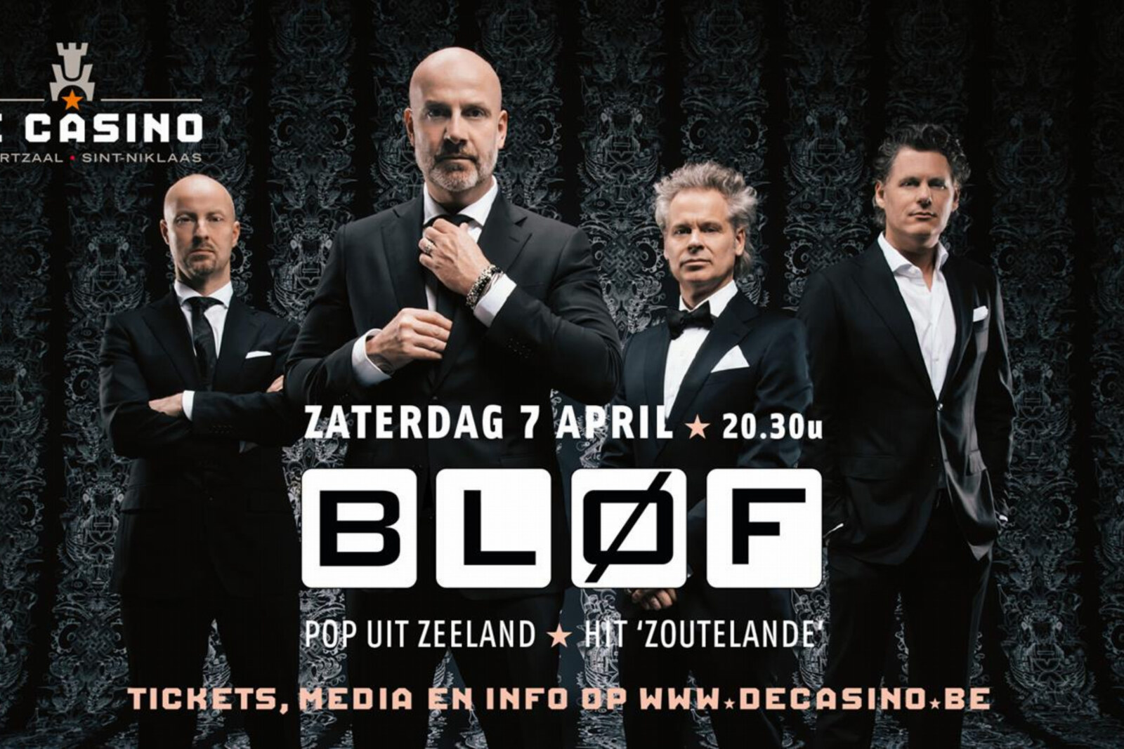 BLØF komt naar De Casino
