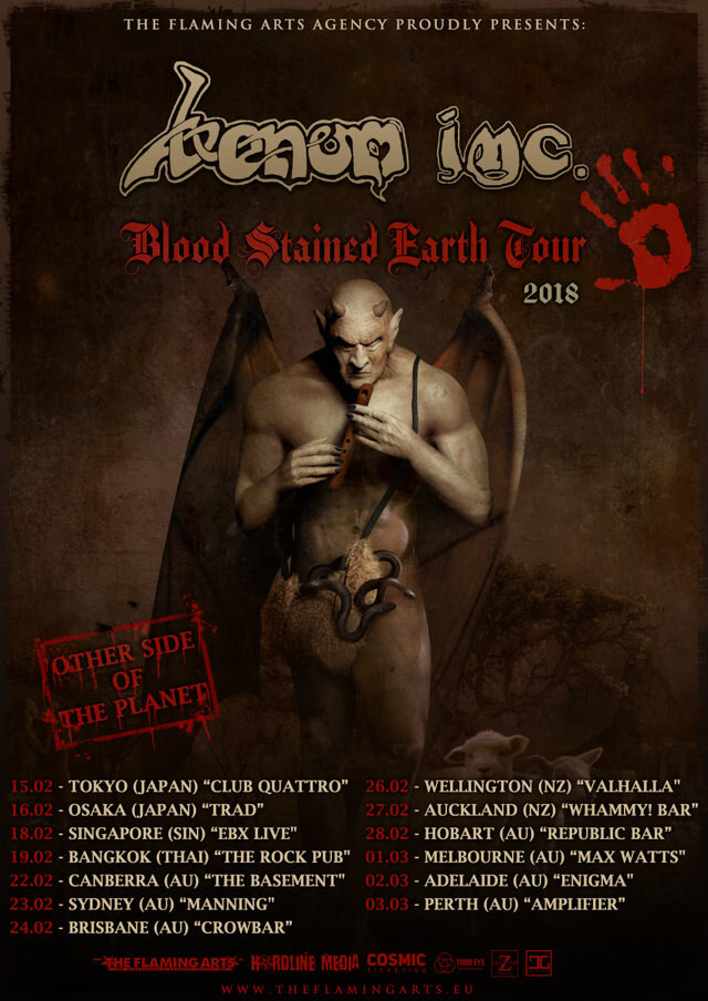 Venom Inc 'War' lyric video + tour kicks off next week!