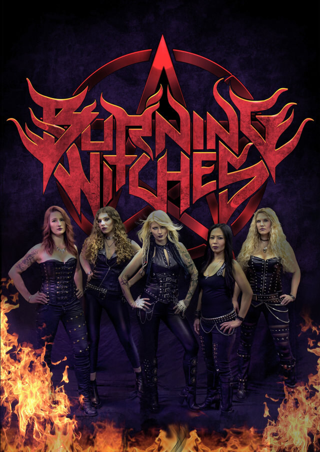   Burning Witches welcome to  Nuclear Blast!