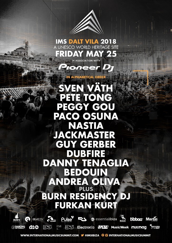 IMS Ibiza Announce Dalt Vila 2018 