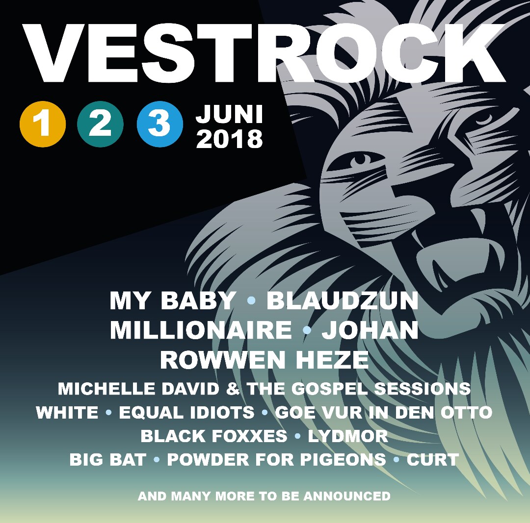 Dit zijn de eerste veertien namen voor de negende editie van Vestrock