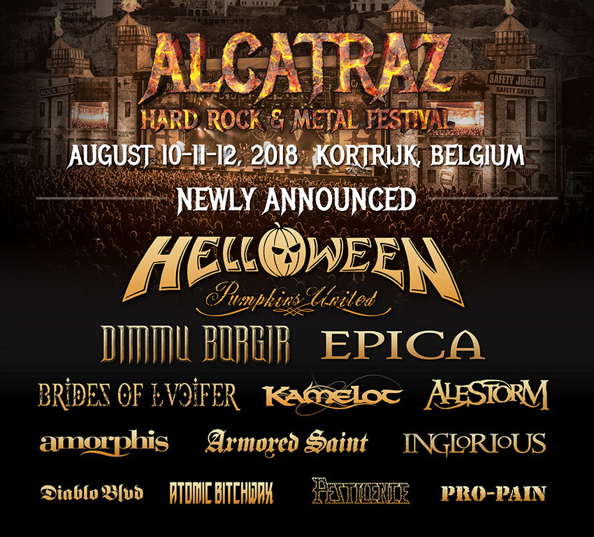 13 bands toegevoegd aan affiche Alcatraz Hard Rock & Metal Festival