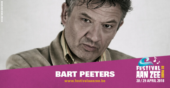 Bart Peeters headliner op gratis Festival Aan Zee