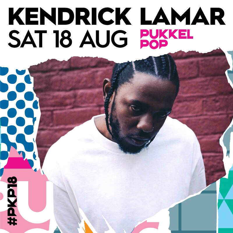 Kendrick Lamar is de eerste naam op de Pukkelpopaffiche van 2018