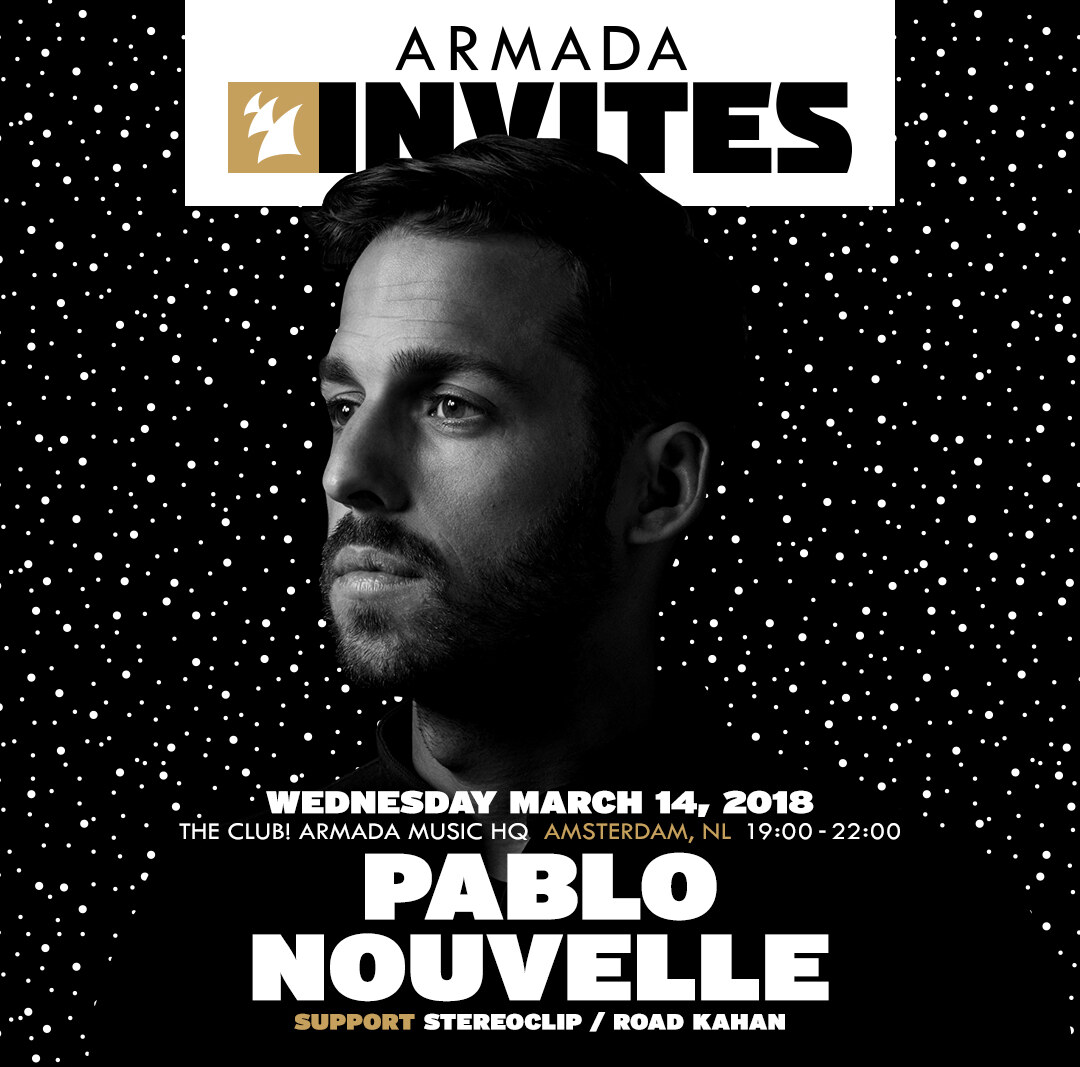 Pablo Nouvelle heads up brand-new edition of ‘Armada Invites’