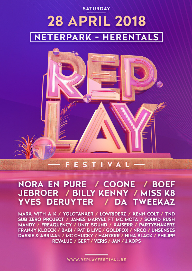 Boef herkanst op 28 april als headliner op het Replay Festival