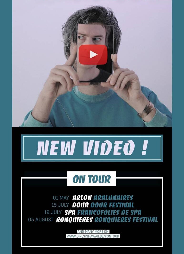 Girls in Hawaii stellen videoclip Indifference voor