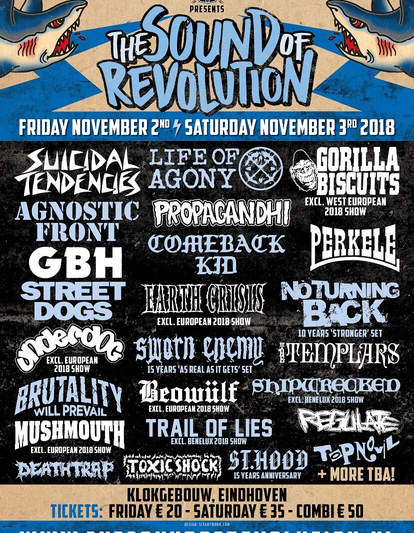 The sound of revolution 2018 , 2 days and new names