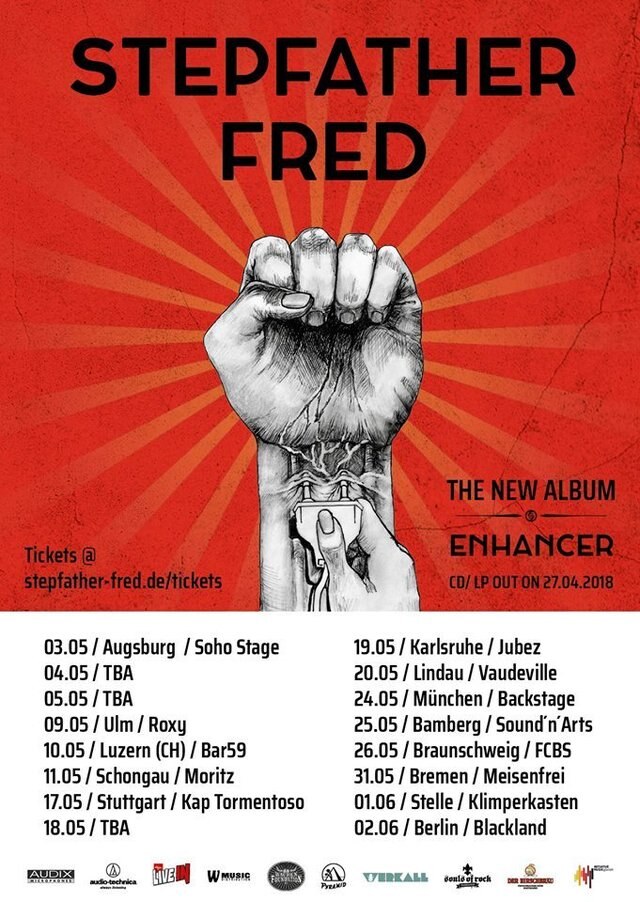 Stepfather Fred new album "Enhancer" out on april 27; first details revealed