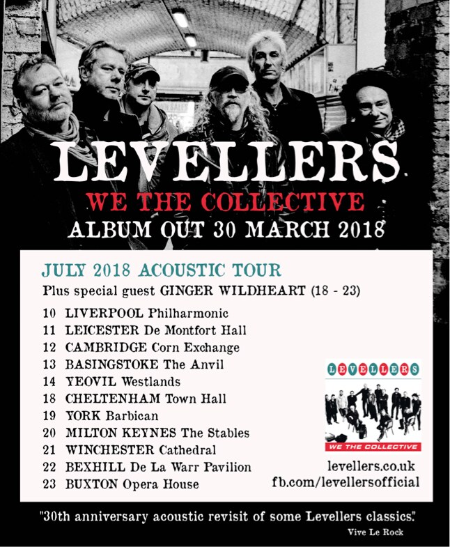 Levellers announce new album release date and rescheduled tour