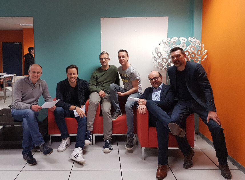 Guga Baúl, Chris Van Espen en Walter Baele repeteren een laatste keer samenAnder