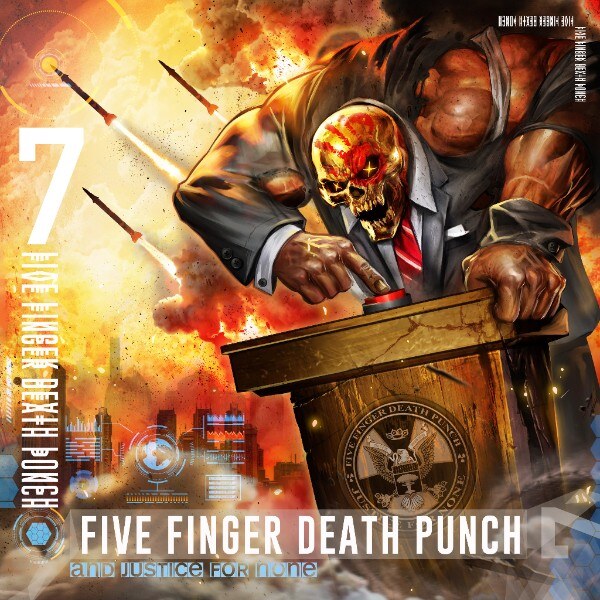  Five Finger Death Punch, have announced album 'And Justice For None