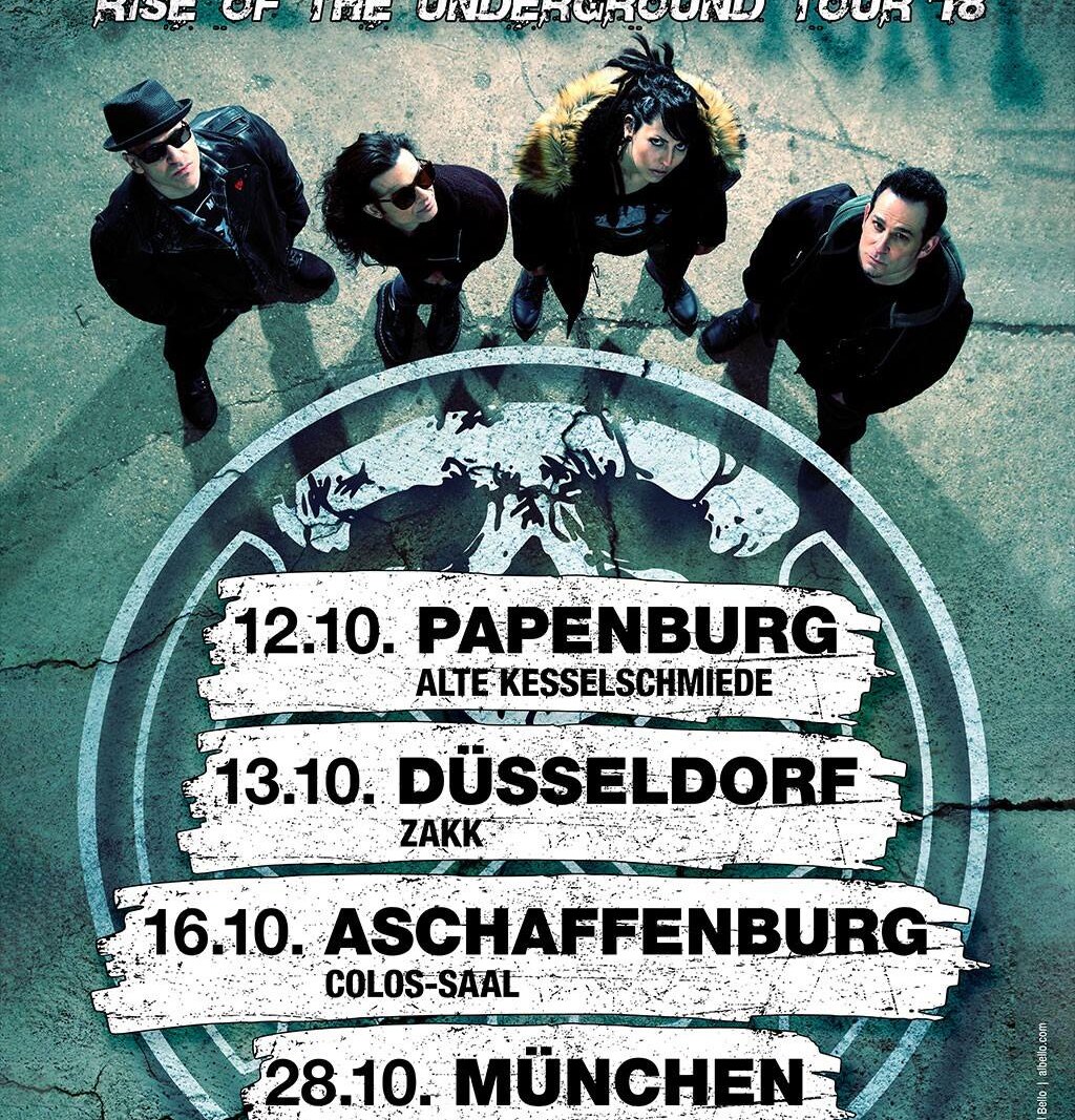 Life Of Agony Announce "Rise of the Underground Tour 2018"