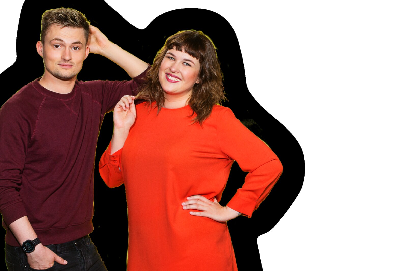 Q-dj’s Maarten & Dorothee zijn zenuwachtig voor hun dj-set op I love the 90’s  