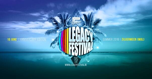5 jaar Legacy Festival met o.m. Dr. Alban, 2 Unlimited, Pat Krimson, Bonzai All Stars, Ken Ishi