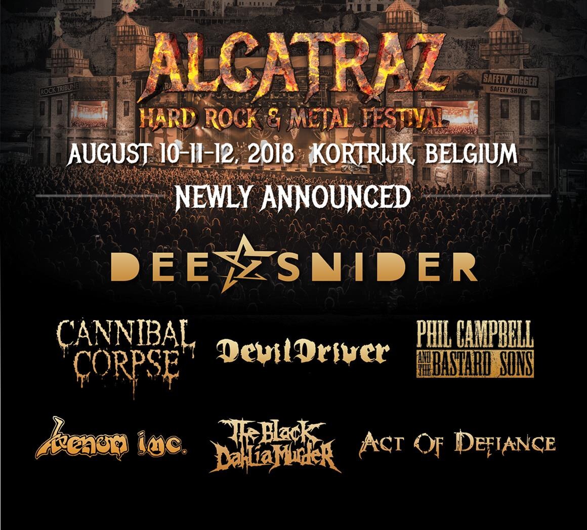 7 bands toegevoegd aan line-up bij Alcatraz Hard Rock & Metal Festival