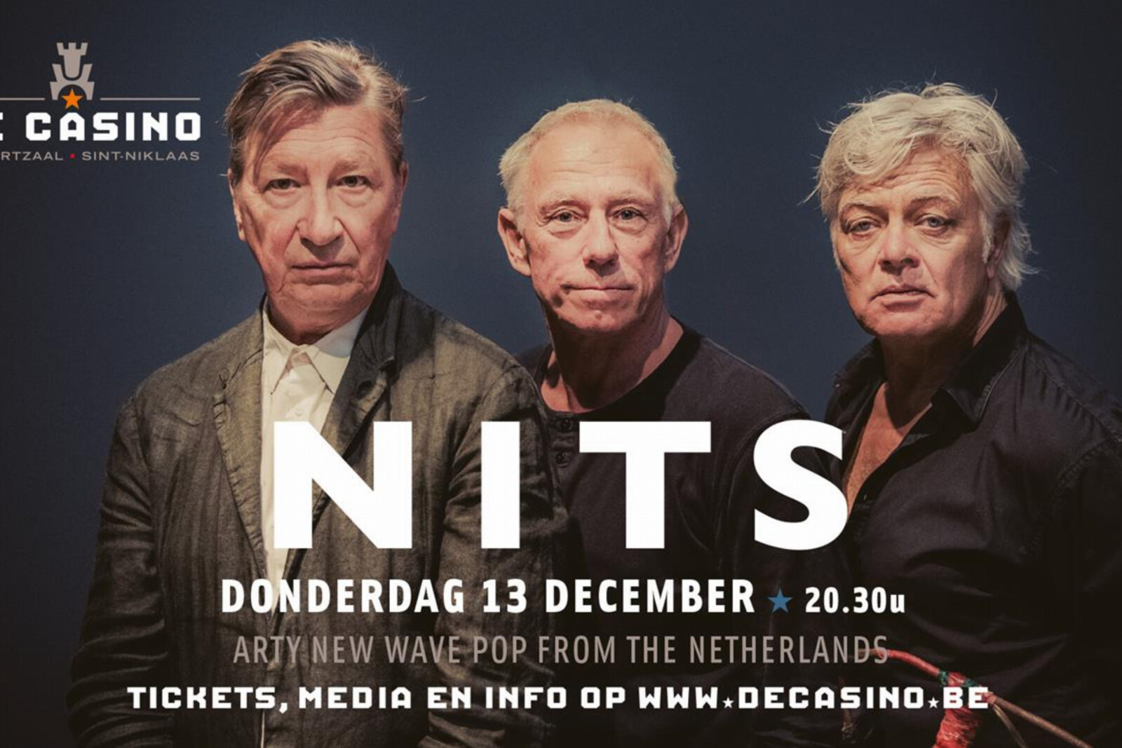 Nits komt naar De Casino