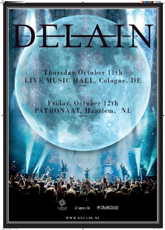Delain Invites you to two exclusive headline shows