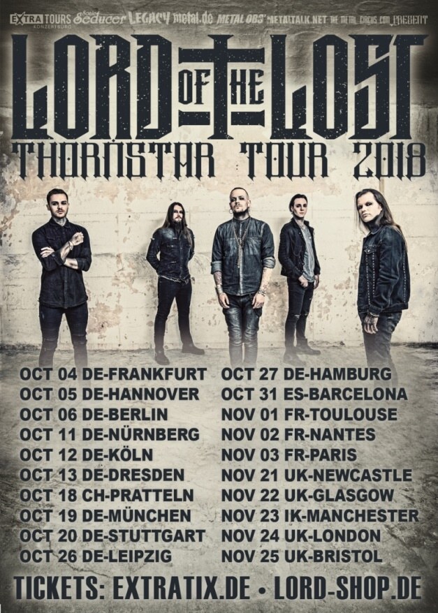 lord of the lost have just released the official video for their new song “On This Rock I