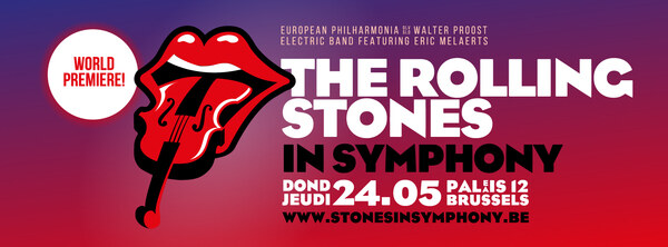 European Philharmonia brengt wereldpremière van Rolling Stones in Symphony in Paleis 12