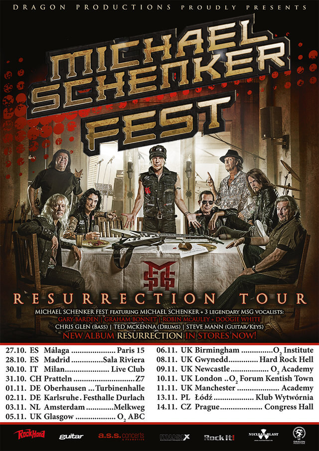 Michael Schenker Fest announce more EU tour dates!