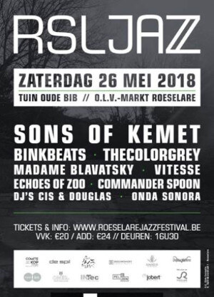 RSL JAZZ ’18 line up compleet & nieuwe locatie