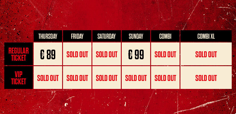Graspop Metal Meeting is uitverkocht op zaterdag