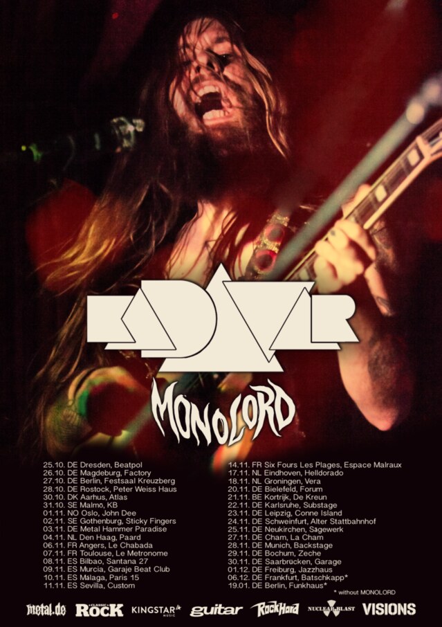 Kadavar to tour Europe this fall