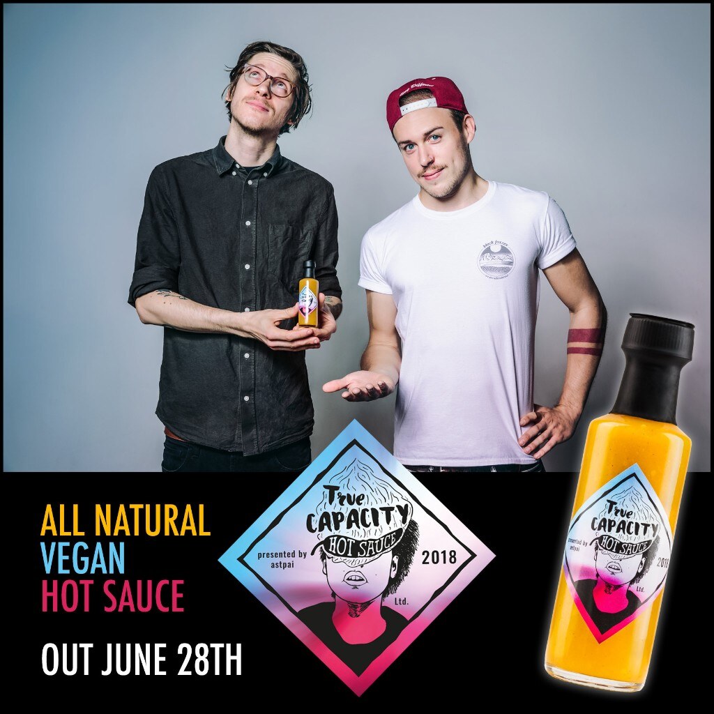 Astpai To Release Limited Edition All Natural Vegan 'True Capacity' Hot Sauce 