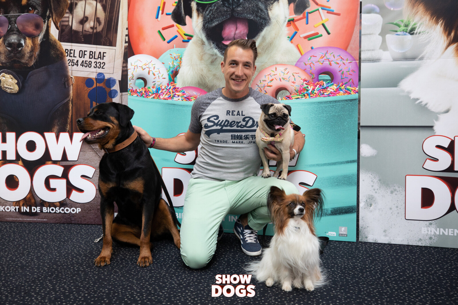 Vlaamse première van Show Dogs werd gesmaakt door jong en oud!