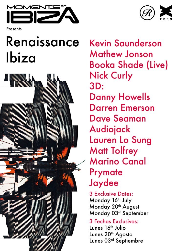 Seminal UK Label Renaissance Announce Summer Showcases In Ibiza 