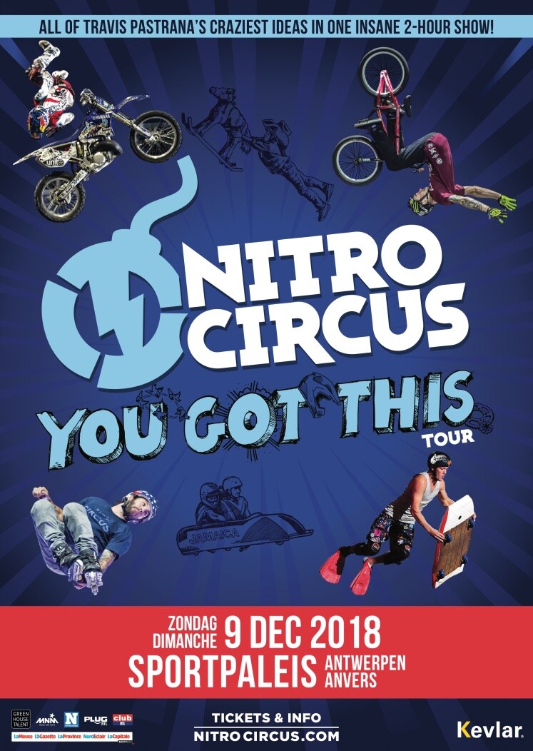 Verbreekt Travis Pastrana de Evel Knievel-records en springt hij over 50 auto’s, 16 autobussen en de befaamde Caesars Palace fontein?