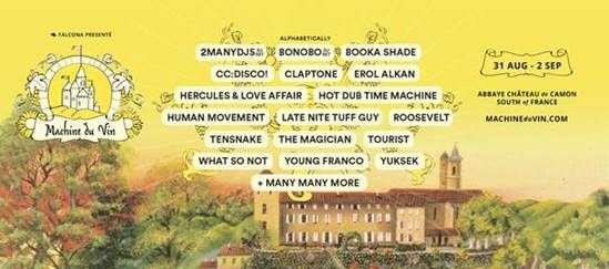La Machine du Vin: Australisch muziekfestival trekt naar Frans wijndomein