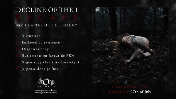 Decline Of the I premiere advance stream of upcoming album "Escape" with Invisible Oranges