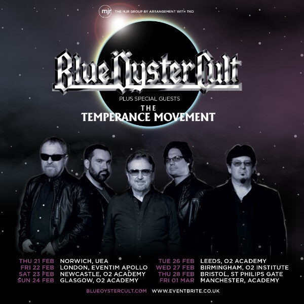 Blue Öyster Cult announce UK tour