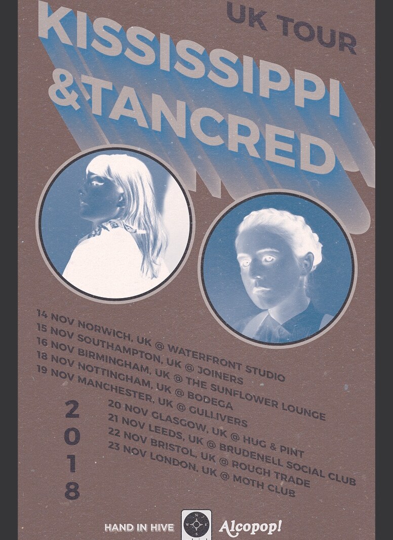 Kississippi  Announce November 2018 UK Tour Dates w/ Tancred