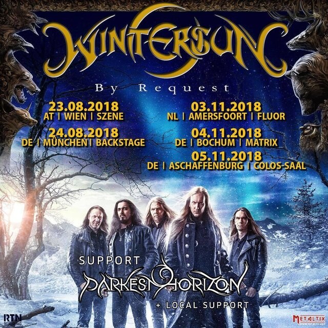 Wintersun announce support act for EU "By Request" shows!