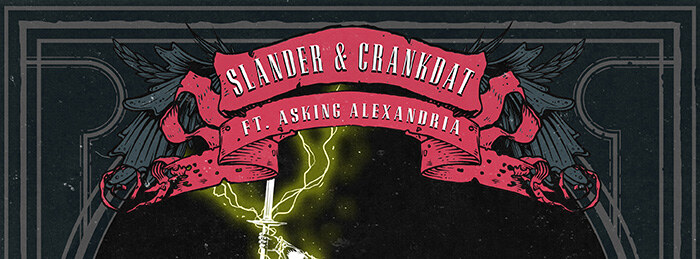 Slander, Crankdat and Asking Alexandria Team Up For Heavy Metal Infused New Single "Kneel Before Me". Out on Monstercat/Sumerian Records