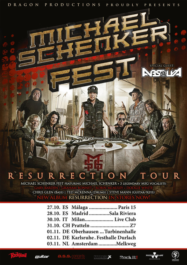 Michael Schenker Fest Tease new official video for "Take Me To The Church"
