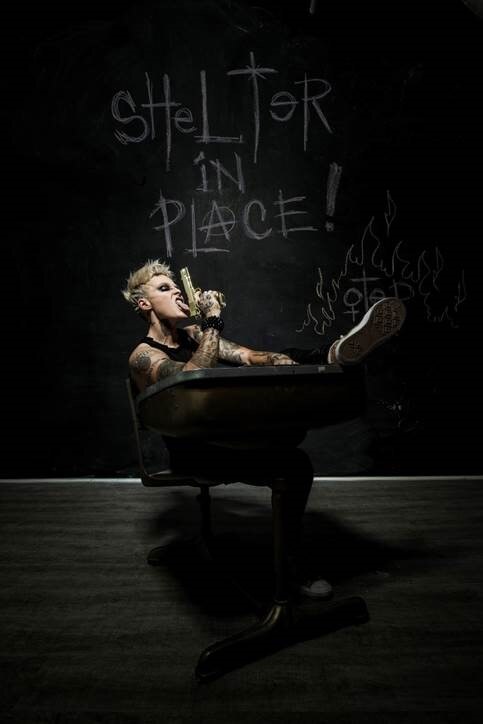 Otep takes a shot at NRA with video Shelter in Place