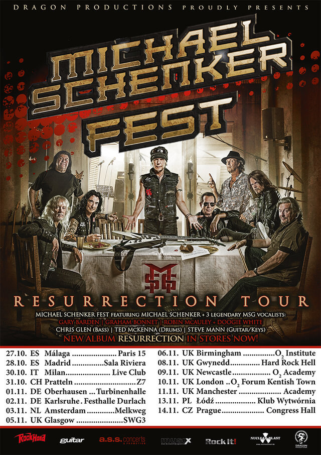 Michael Schenker Fest  reveal new video "Take Me To The Church"