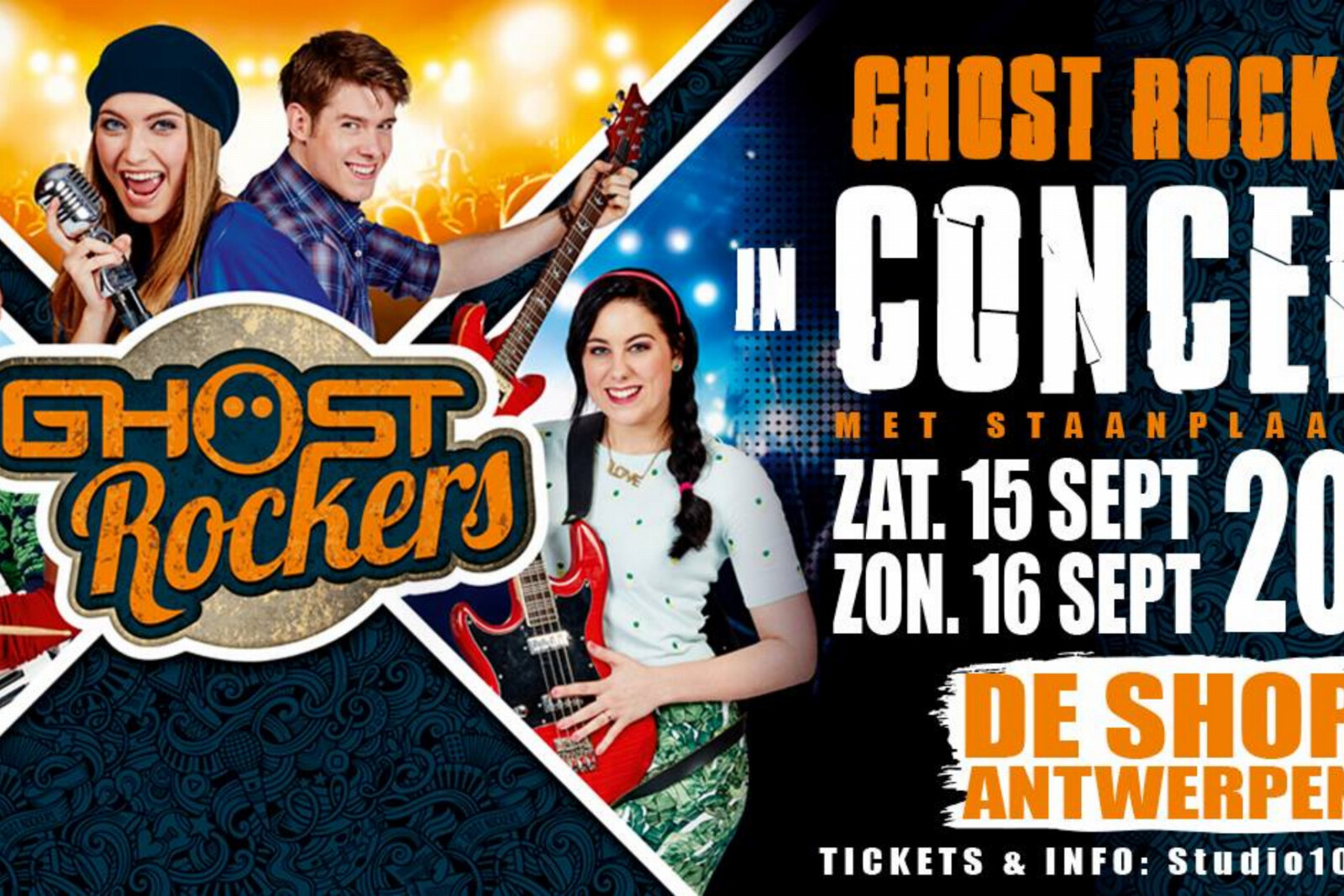 Ghost Rockers maken zich klaar voor hun allerlaatste zaalshows!