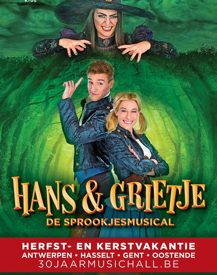  Music Hall lanceert eerste single én clip van gloednieuwe sprookjesmusical 'Hans en Grietje'